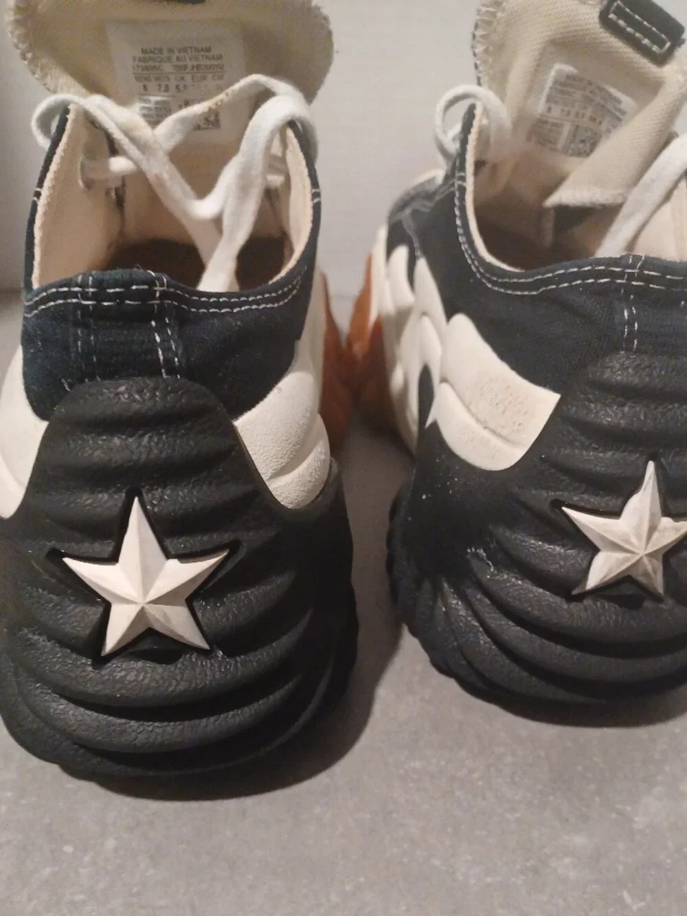 Converse Run Star Motion Black Men Size 6- Womens Size 7.5 - Picture 4 of 9